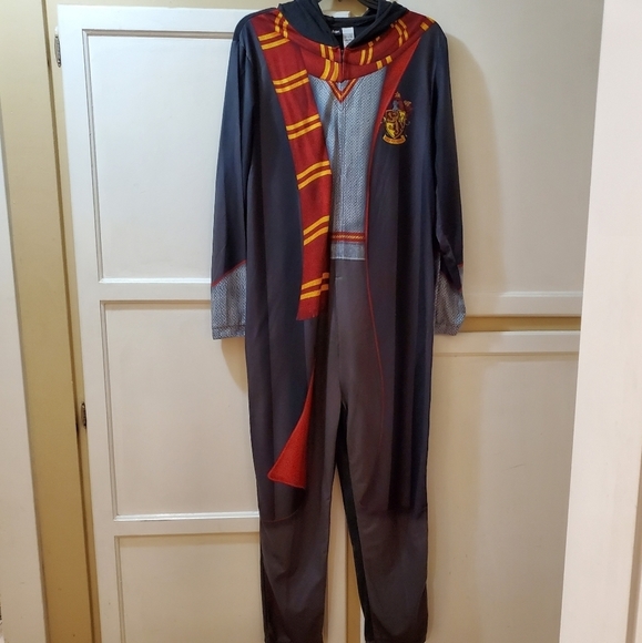 Harry Potter Unisex One-Piece Suit Pajamas - Picture 3 of 11